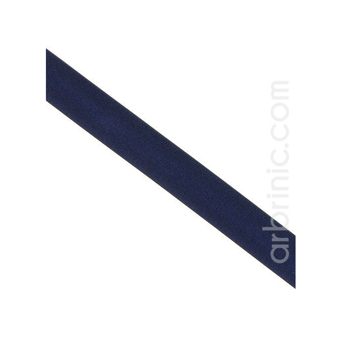 Satin Bias Binding 20mm Dark Blue (25m roll)