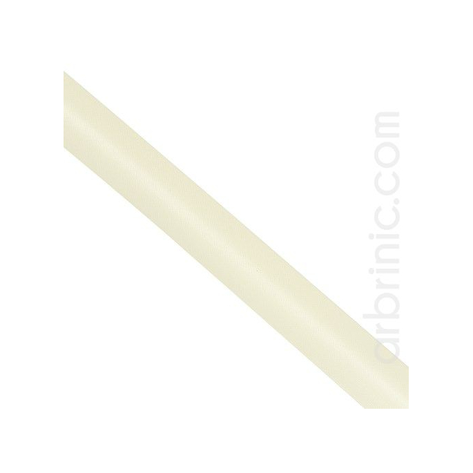 Biais Satin 20mm Ecru (rouleau 25m)