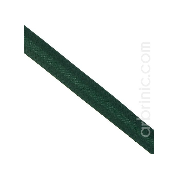 Biais Satin 20mm Vert Foncé (rouleau 25m)