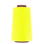 Cône fil polyester Jaune Fluo (4573m)