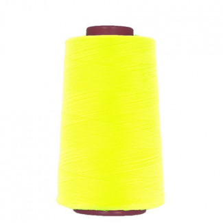 Polyester Serger and sewing Thread Cone (4573m) Neon Yellow