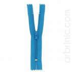Fermeture fine nylon NS 10cm Turquoise