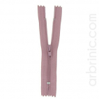 Nylon finished zipper 10cm Antique Pink