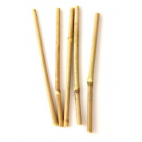 Bamboo drinking straws : the ecological straw (pack of 5 straws)