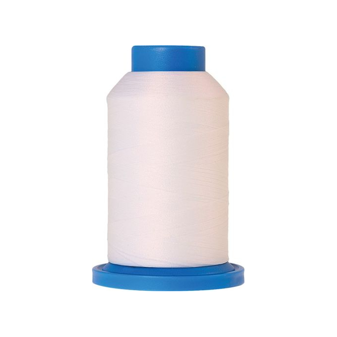 Fil mousse Mettler Seraflock 1000m Couleur n°2000 Blanc