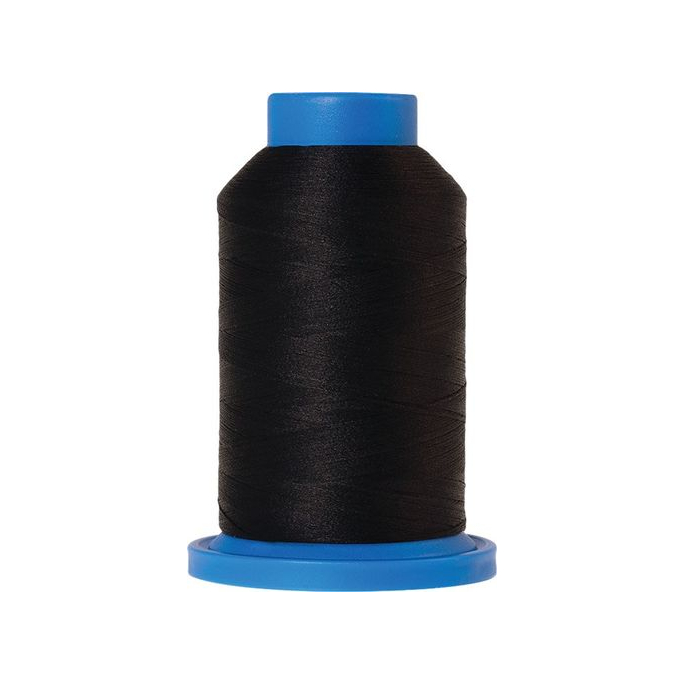 Mettler Seraflock Wolly Thread (100m) Color #4000 Black