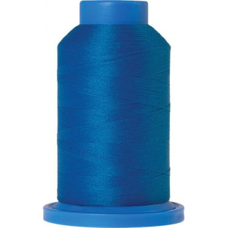 Mettler Seraflock Wolly Thread (100m) Color #0337 Bleu Moyen