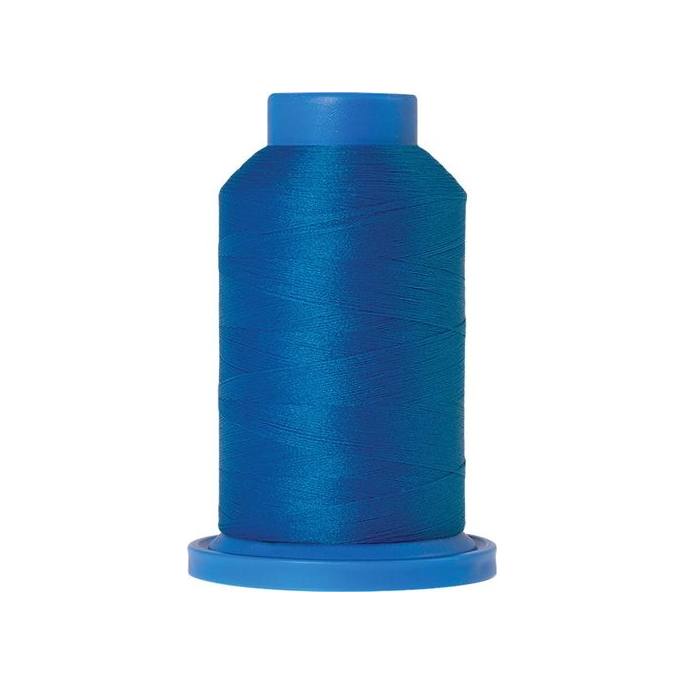 Mettler Seraflock Wolly Thread (100m) Color #0337 Bleu Moyen
