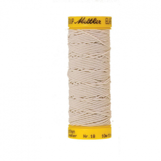 Mettler Elastic Sewing Thread Eggshell (10m)