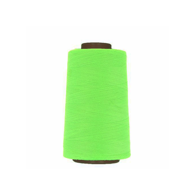 Cône fil polyester Vert Fluo (4573m)