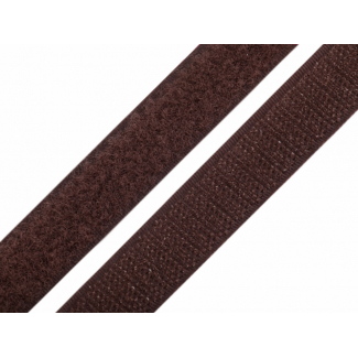 Scratch 3.0cm HOOK & LOOP Brown (per meter)