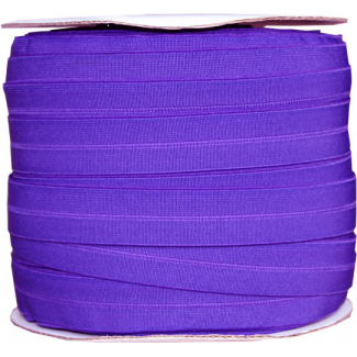 Fold Over Elastic 1 inch Purple (100m roll)