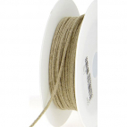 Cordon 100% lin 3mm (bobine 50m)