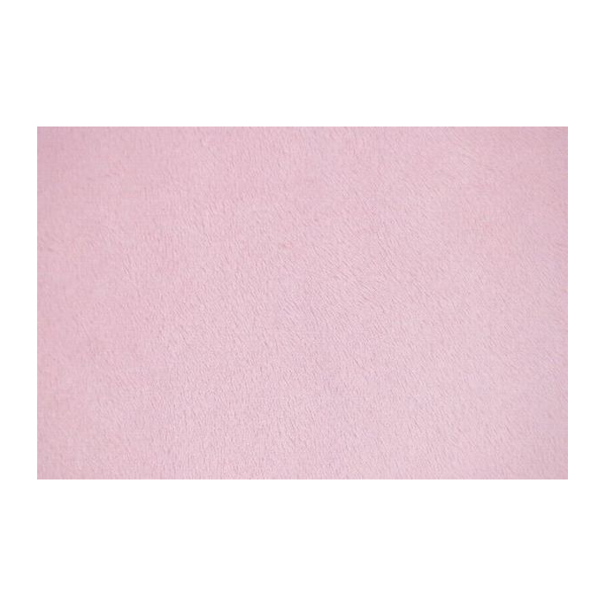 Minky Light Pink width 145/150cm (per meter)