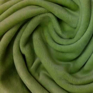 Velours cotton Olive Green
