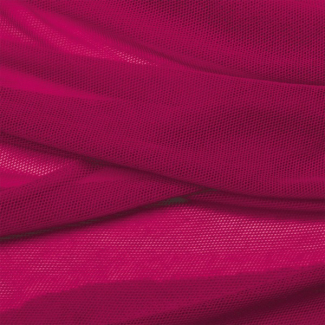 Organic cotton Mesh fabric Raspberry