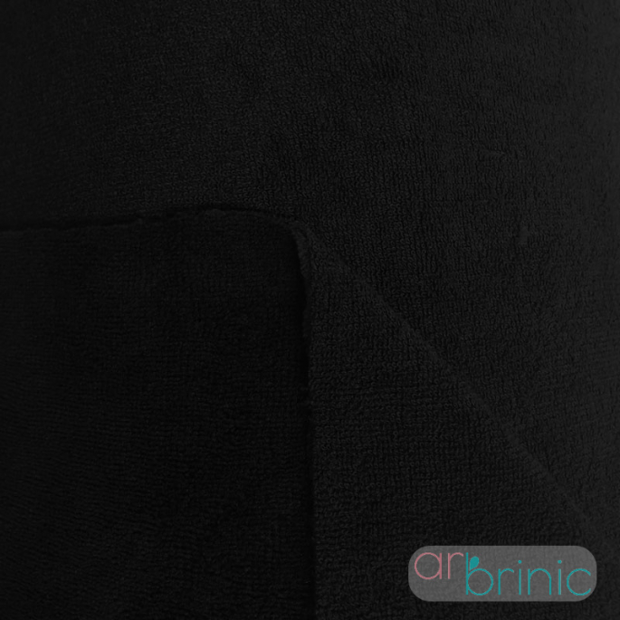 Bamboo / Microfibre Combo Velours Terry Oekotex Black