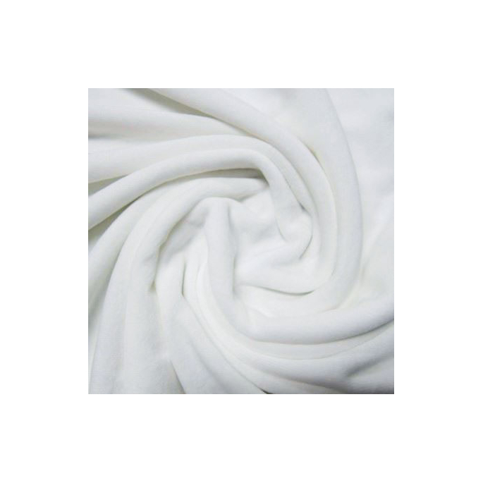 Organic Cotton velours White
