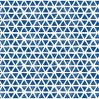 Organic cotton Knit Triangles Blue Cloud9