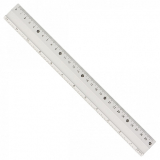 30cm ruler cm and inch