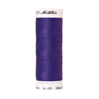 Fil polyester Mettler 200m Couleur n°0013 Bleu Vénitien