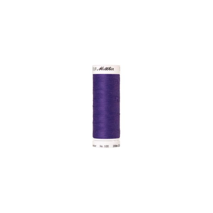 Mettler Polyester Sewing Thread (200m) Color 0030 Iris Blue