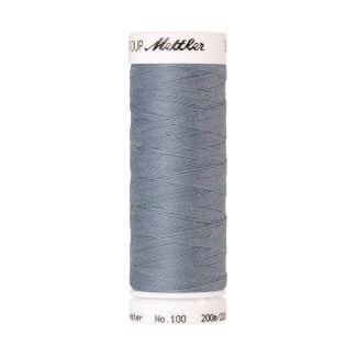 Fil polyester Mettler 200m Couleur n°0042 Bleu Cendre