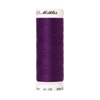 Fil polyester Mettler 200m Couleur n°0056 Raisin Foncé