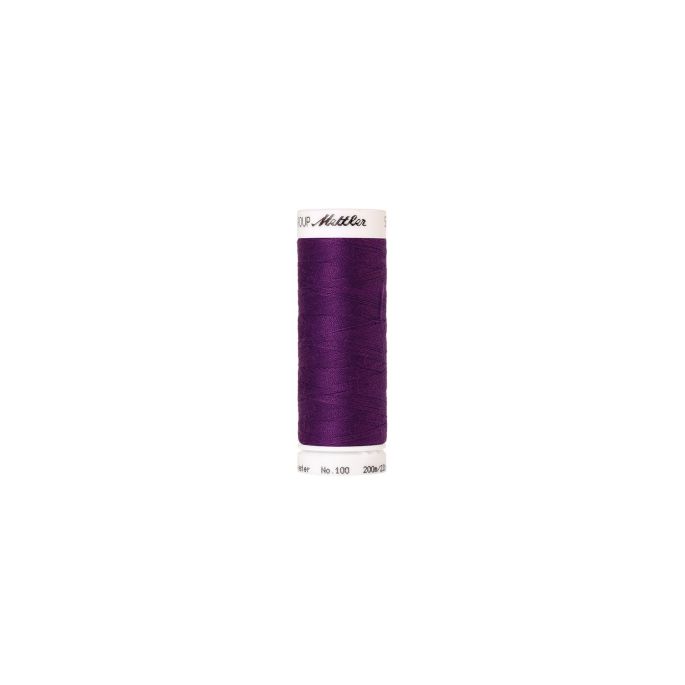 Fil polyester Mettler 200m Couleur n°0056 Raisin Foncé