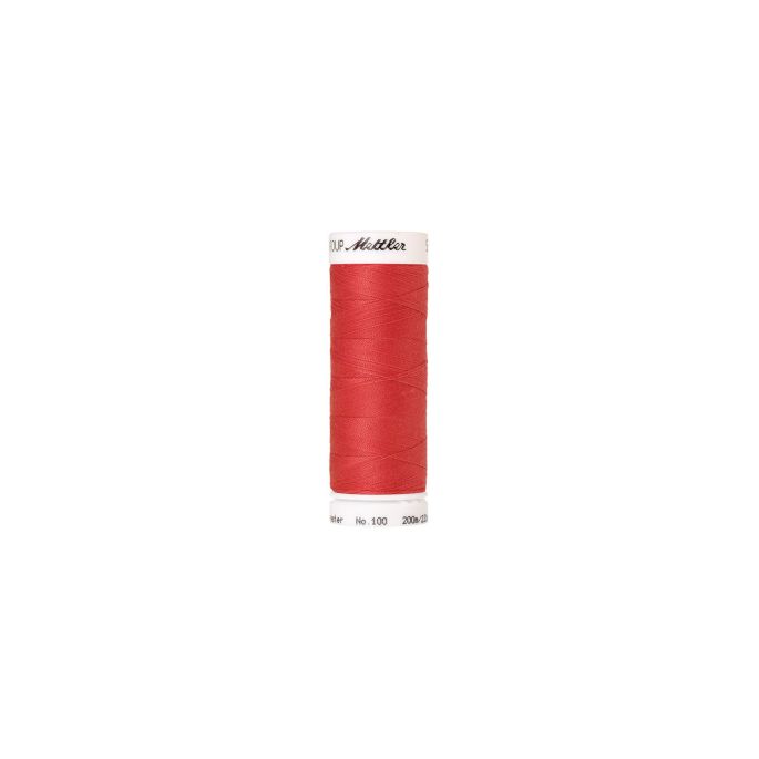 Fil polyester Mettler 200m Couleur n°0089 Fraise