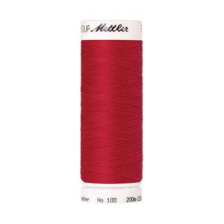 Fil polyester Mettler 200m Couleur n°0102 Rouge Poinsettia