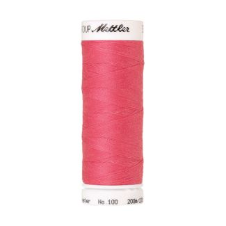 Fil polyester Mettler 200m Couleur n°0103 Rouge Tropicana