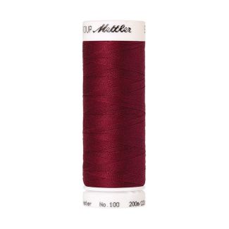 Fil polyester Mettler 200m Couleur n°0106 Rouge Houx