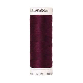 Fil polyester Mettler 200m Couleur n°0108 Vin