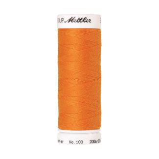 Fil polyester Mettler 200m Couleur n°0122 Citrouille