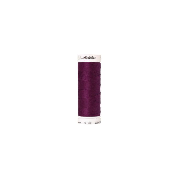 Fil polyester Mettler 200m Couleur n°0157 Sangria