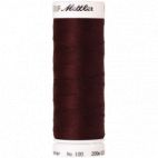 Fil polyester Mettler 200m Couleur n°0166 Haricot Rouge