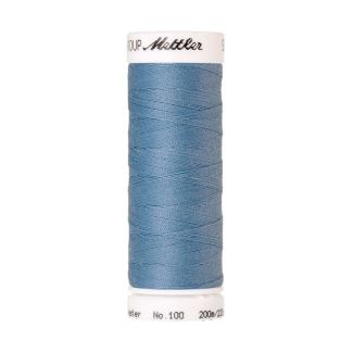 Fil polyester Mettler 200m Couleur n°0272 Bleu Azur