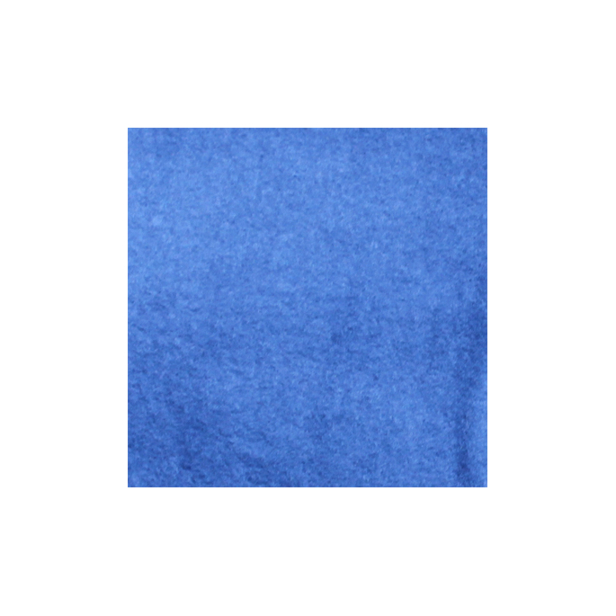 Organic Cotton Fleece Width 180cm blue jeans (per meter)