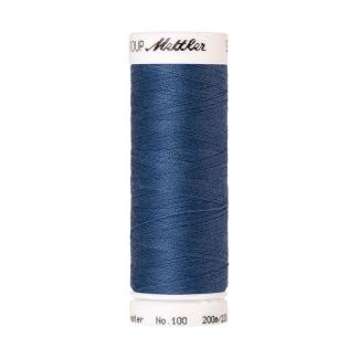 Mettler Polyester Sewing Thread (200m) Color #0351 Smoky Blue