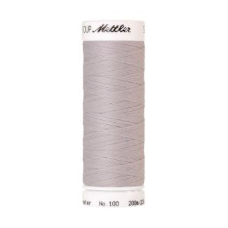 Fil polyester Mettler 200m Couleur n°0411 Gris Mystique