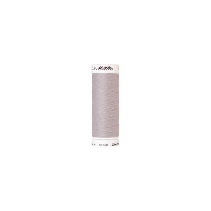 Fil polyester Mettler 200m Couleur n°0411 Gris Mystique