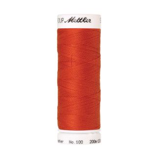 Fil polyester Mettler 200m Couleur n°0450 Paprika