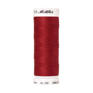 Fil polyester Mettler 200m Couleur n°0504 Rouge Pompier