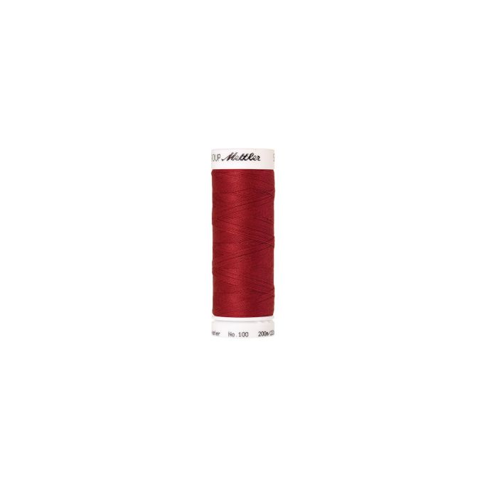 Mettler Polyester Sewing Thread (200m) Color 0504 Country Red