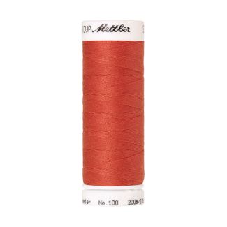 Fil polyester Mettler 200m Couleur n°0507 Rouge Tuile