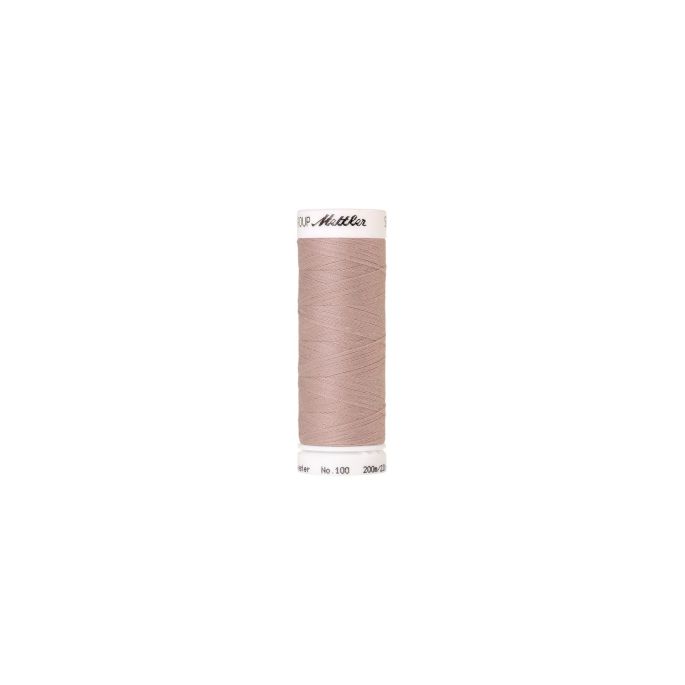 Fil polyester Mettler 200m Couleur n°0601 Rose Pâle