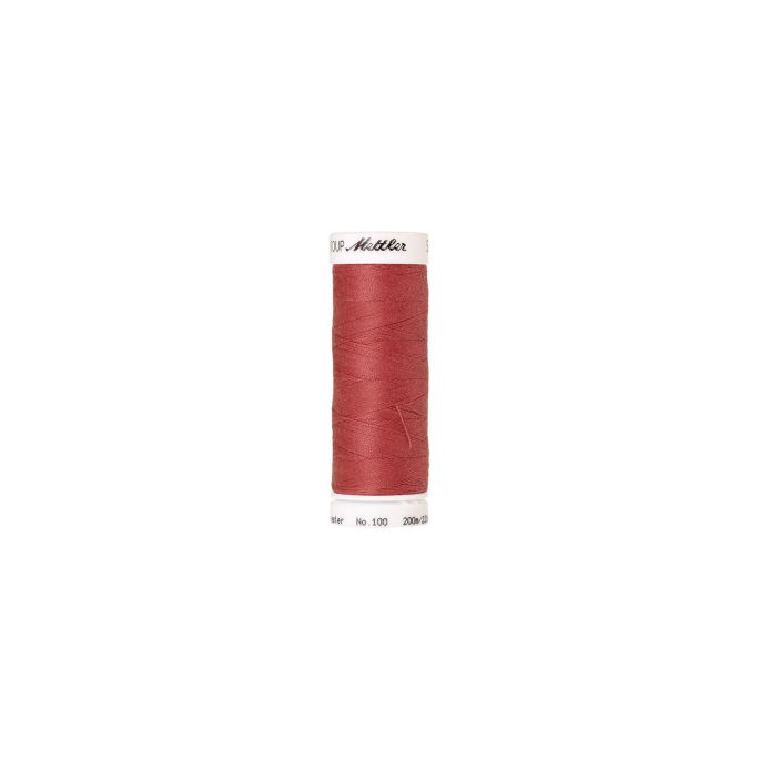 Fil polyester Mettler 200m Couleur n°0623 Orange Sanguine