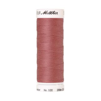 Fil polyester Mettler 200m Couleur n°0638 Rouge Mars