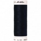 Mettler Polyester Sewing Thread (200m) Color 0810 Blue Black